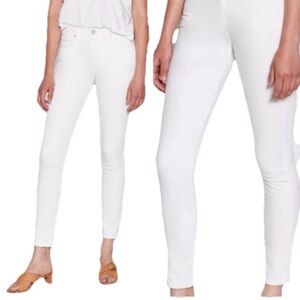 Joie Midrise Skinny White Porcelain Women’s Jeans Size 26